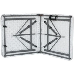 Mesa Plegable 122cm Rectangular Blanca Catering 7house -Mano Mano Ventas 100268266 4