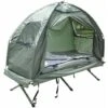 Bc-elec - 578-008 Cama De Campamento Con Tienda De Campaña, Saco De Dormir Y Colchón De Aire
