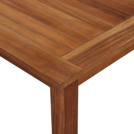 Mesa De Jardín Madera Maciza De Acacia 150x90x74 Cm VidaXL 3 Mesa De Jardín Madera Maciza De Acacia 150x90x74 Cm VidaXL - Imagen 3