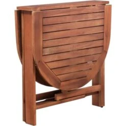 Mesa De Jardín De Madera De Acacia Maciza 120x70x74 Cm VidaXL 7 Mesa De Jardín De Madera De Acacia Maciza 120x70x74 Cm VidaXL -Mano Mano Ventas 10657975 3