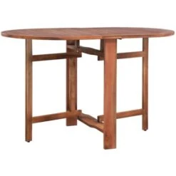 Mesa De Jardín De Madera De Acacia Maciza 120x70x74 Cm VidaXL 8 Mesa De Jardín De Madera De Acacia Maciza 120x70x74 Cm VidaXL -Mano Mano Ventas 10657975 4