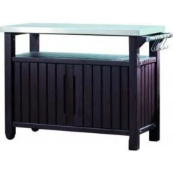 Mueble Para Barbacoa Bbq Wole Steel Top De Resina Keter -Mano Mano Ventas 10979180 4