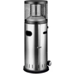 ESTUFA EXTERIOR A GAS MINI COLUMNA C/RUEDAS 115CM