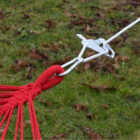 Kit Para Colgar Hamacas XXL Cuerda 6 M Peso Máximo Soportado 190 Kg Kit Completo Incl Mosquetones Reguladores De Largo Y Cuerdas 2 Kit Para Colgar Hamacas XXL Cuerda 6 M Peso Máximo Soportado 190 Kg Kit Completo Incl Mosquetones Reguladores De Largo Y Cuerdas - Imagen 2