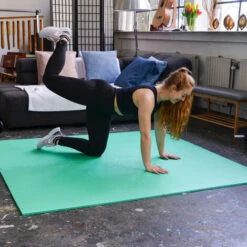 Eyepower Suelo De Gimnasio De EVA Espeso 12mm Esterilla Puzle 90x90cm Extensible Incl Marco Para Deporte Ejercicio Verde -Mano Mano Ventas 11252210 3