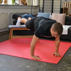 Eyepower Suelo De Gimnasio De EVA Espeso 12mm Esterilla Puzle 90x90cm Extensible Incl Marco Para Deporte Ejercicio Rojo 8 Eyepower Suelo De Gimnasio De EVA Espeso 12mm Esterilla Puzle 90x90cm Extensible Incl Marco Para Deporte Ejercicio Rojo -Mano Mano Ventas 11252213 4