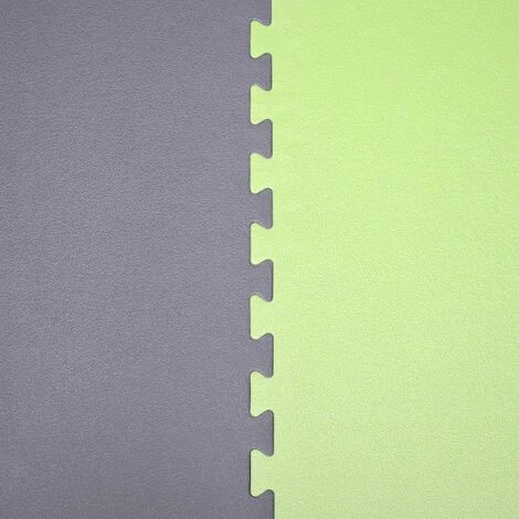 Eyepower Suelo De Gimnasio De EVA Espeso 20mm Esterilla Puzle 90x90cm Incl Marco Para Deporte Ejercicio Extensible Doble Faz Gris Verde 3 Eyepower Suelo De Gimnasio De EVA Espeso 20mm Esterilla Puzle 90x90cm Incl Marco Para Deporte Ejercicio Extensible Doble Faz Gris Verde - Imagen 3