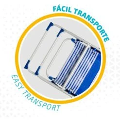 Silla Plegable Aluminio 7 Posiciones Aktive Beach -Mano Mano Ventas 11652811 4