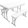 Conjunto Plegable Mesa Con 2 Bancos