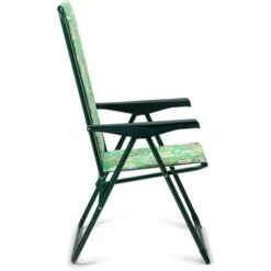 Silla Plegable De Jardín Solenny Reclinable Acolchada Con Respaldo Alto 62x60x105 Cm 5 Posiciones -Mano Mano Ventas 11773553 3