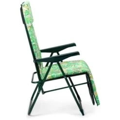 Tumbona Plegable De Jardín Solenny Regulable Acolchada 76x60x108 Cm 5 Posiciones Con Cabezal Anatómico -Mano Mano Ventas 11773555 5