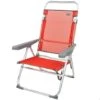 Silla Multiposición Aluminio Aktive Beach - Rojo