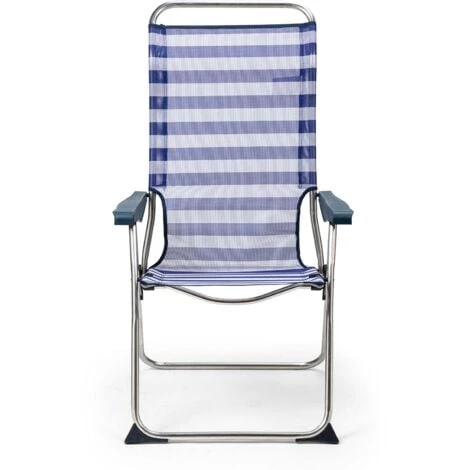 Silla De Playa Plegable Solenny Reclinable 5 Posiciones Con Respaldo Anatómico 67x63x114 Cm 1 Silla De Playa Plegable Solenny Reclinable 5 Posiciones Con Respaldo Anatómico 67x63x114 Cm