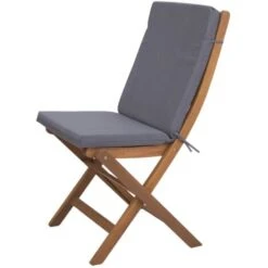 Cojin Para Silla Con Respaldo Chillvert Gandía 115x45x4,5 Cm Gris Desenfundable -Mano Mano Ventas 12427607 4