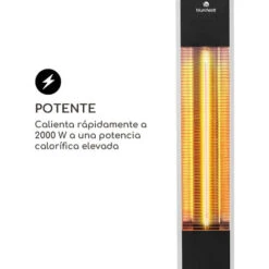 Blumfeldt Heat Guru Estufa De Pie 2000W 3 Niveles De Calor Mando A Distancia Plateado -Mano Mano Ventas 13313101 4