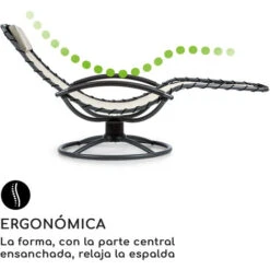 Blumfeldt The Chiller Tumbona Oscilante 77x85x173cm 360 360 Comfort ComfortMesh Beige 8 Blumfeldt The Chiller Tumbona Oscilante 77x85x173cm 360 360 Comfort ComfortMesh Beige -Mano Mano Ventas 13313151 4