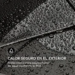 Blumfeldt Venice Heat Stand Calefactor De Infrarrojos 1000/2000W Carbono IP34 -Mano Mano Ventas 13313206 5