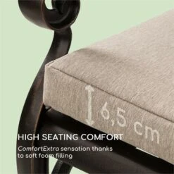 Blumfeldt Pozzilli CU Acolchado Para Banco ComfortExtra Impermeable Beige -Mano Mano Ventas 13313381 5