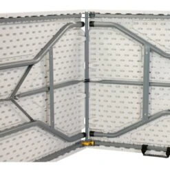 Mesa Catering Plegable Rectangular Portatil Blanca De 150 Cm 7house Mesa Multiusos: Camping, Eventos En Espacios Exteriores O Interiores Mesa Resina Y Patas Acero 2-4 Personas Y Carga De 150kg -Mano Mano Ventas 13721881 3