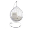 Sillón Suspendido Huevo Resina Blanco MOJO