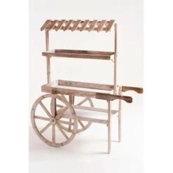 Carritos Candy Bar - Carrito Candy Bar Madera Strawberry Envejecido - Blanco Envejecido -Mano Mano Ventas 15483874 5