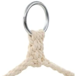 Columpio/Hamaca Grande De Tela Blanco Crema VidaXL -Mano Mano Ventas 1584009 4