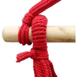 Hamaca Silla Colgante Asiento Columpio Para Jardín+2 Cojines Rojo/verde/amarillo 8 Hamaca Silla Colgante Asiento Columpio Para Jardín+2 Cojines Rojo/verde/amarillo -Mano Mano Ventas 16200131 4