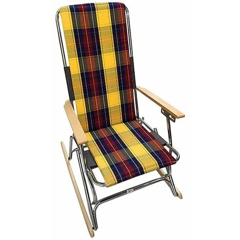 Mecedora Acero Multiposiciones Acolchada 1 Mecedora Acero Multiposiciones Acolchada