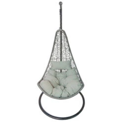 Columpio De Ratán Con Cojín Casablanca