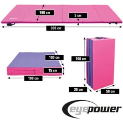 Colchoneta De Deporte Blanda 3001005cm Rosa/berenjena 8 Colchoneta De Deporte Blanda 3001005cm Rosa/berenjena -Mano Mano Ventas 16987692 4