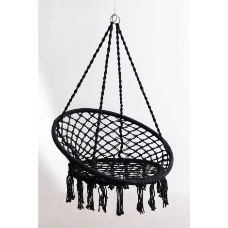 Sillón Colgante De Jardín Bahli SKLUM Negro 3 Sillón Colgante De Jardín Bahli SKLUM Negro - Imagen 3