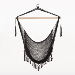 Sillón Colgante De Jardín Thana SKLUM Negro