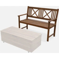 Banco De Madera-120x60cm -Mano Mano Ventas 17046701 4