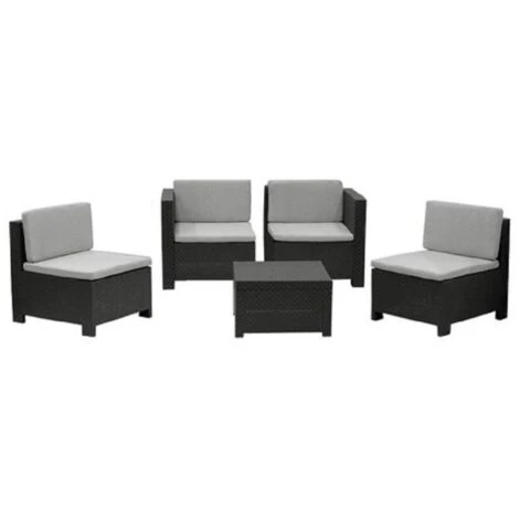 SET VERONA MODULABLE GRAFITO 1 SET VERONA MODULABLE GRAFITO