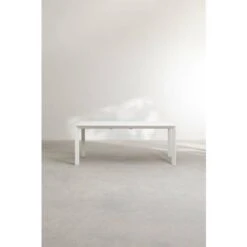 Mesa De Jardín Extensible Rectangular En Aluminio (180-240x100 Cm) Starmi SKLUM Blanco -Mano Mano Ventas 18363039 4
