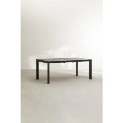 Mesa De Jardín Extensible Rectangular En Aluminio (180-240x100 Cm) Starmi SKLUM Gris Antracita -Mano Mano Ventas 18363041 5