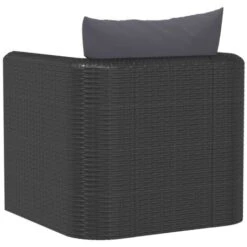Sillón Con Cojines De Ratán Sintético Negro VidaXL -Mano Mano Ventas 18379401 5