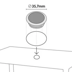 Mesa Rectangular Marrón 150x90 Cm Y 6 Sillas De Colores Focus Modelo De Silla: Bistrot Arm Beige Juta -Mano Mano Ventas 18498249 5