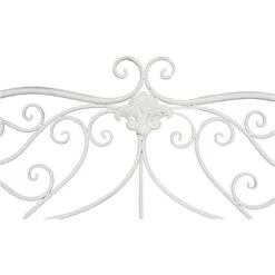 Banco De Asiento De Sofá De Jardín De Parque De Entrada De Interior Al Aire Libre De Hierro De Color Blanco 8 Banco De Asiento De Sofá De Jardín De Parque De Entrada De Interior Al Aire Libre De Hierro De Color Blanco -Mano Mano Ventas 18505292 4