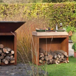 MESA DE CORTE DE TECA ALMACENAJE OFYR BUTCHER BLOCK BBS-90-TW -Mano Mano Ventas 18715330 3