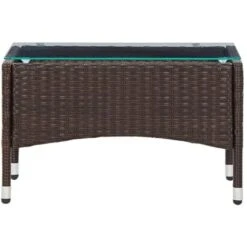 Mesa De Centro De Ratán Sintético Marrón 60x40x36 Cm VidaXL 9 Mesa De Centro De Ratán Sintético Marrón 60x40x36 Cm VidaXL -Mano Mano Ventas 19165457 5
