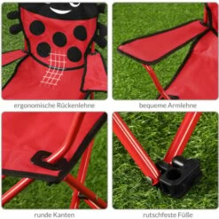 Deuba Set De 2 Sillas Multifuncionales Beetle Plegables Con Reposabrazos Para Niños Máx 50kg/silla -Mano Mano Ventas 19259314 5