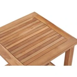 Mesa De Centro De Madera Maciza De Teca 45x45x45 Cm VidaXL -Mano Mano Ventas 19287647 4