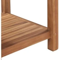 Mesa De Centro De Madera Maciza De Teca 45x45x45 Cm VidaXL -Mano Mano Ventas 19287647 5