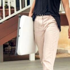 Lifetime Mesa Auxiliar Plegable Ajustable En Altura 66 X 46 X 61-71 Cm -Mano Mano Ventas 19362824 5