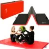 Eyepower Colchoneta Para Volteretas RG20 240x120x5cm Espesa Plegable Rojo-Negro