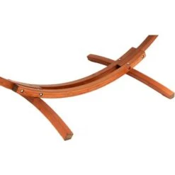 Hamaca De Madera Con Lona De Algodón Dallas - 3 M - Azul Mezclado -Mano Mano Ventas 20160487 5