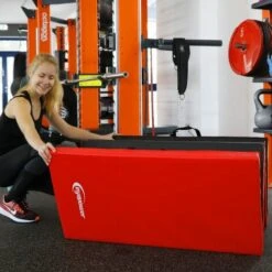 Eyepower Colchoneta Para Volteretas RG20 200x100x5cm Espesa Plegable Rojo-Negro -Mano Mano Ventas 20236059 4