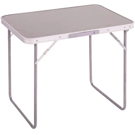Mesa De Camping Plegable De Acero - (60x50x70, Gris) 1 Mesa De Camping Plegable De Acero - (60x50x70, Gris)