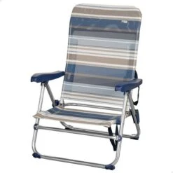 Silla Playa Plegable Baja 5 Posiciones Marinera Aktive 46,5x50x85 Cm